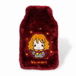 Botella de agua caliente de Hermione, Harry Potter Original, con licencia de Warner Bros., más cálida en una funda de felpa