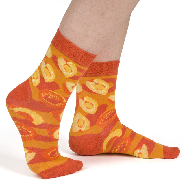Calcetines de mujer SOXO GOOD STUFF apricot jam un frasco