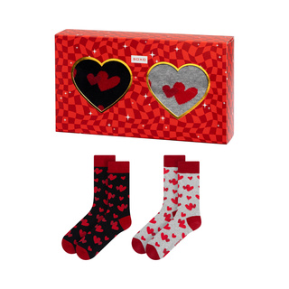 Calcetines de hombre SOXO Corazones - 2 pares