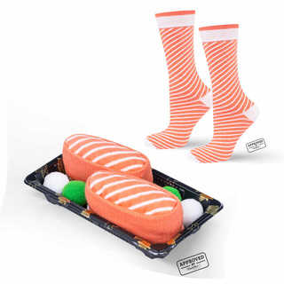 Calcetines de mujer de hombre Colorful SOXO sushi
