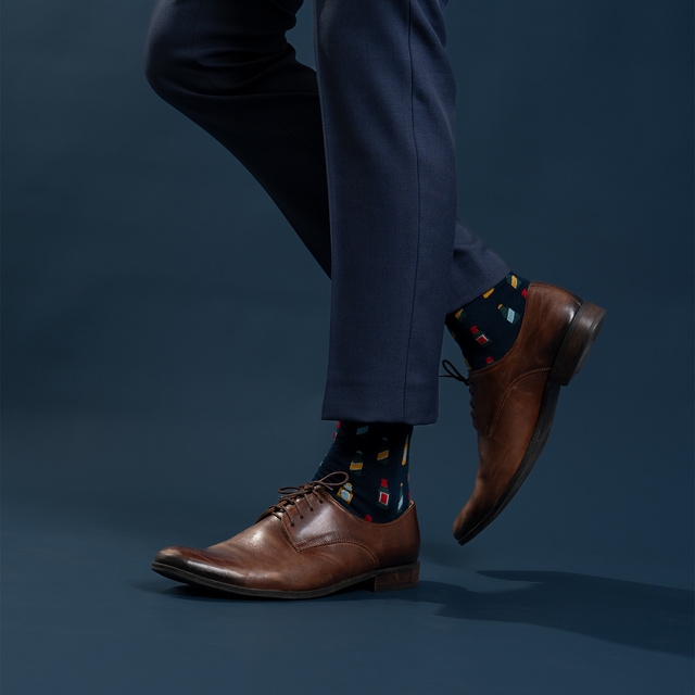 Set de calcetines para hombre SOXO Cheers – 2 pares y un abrebotellas