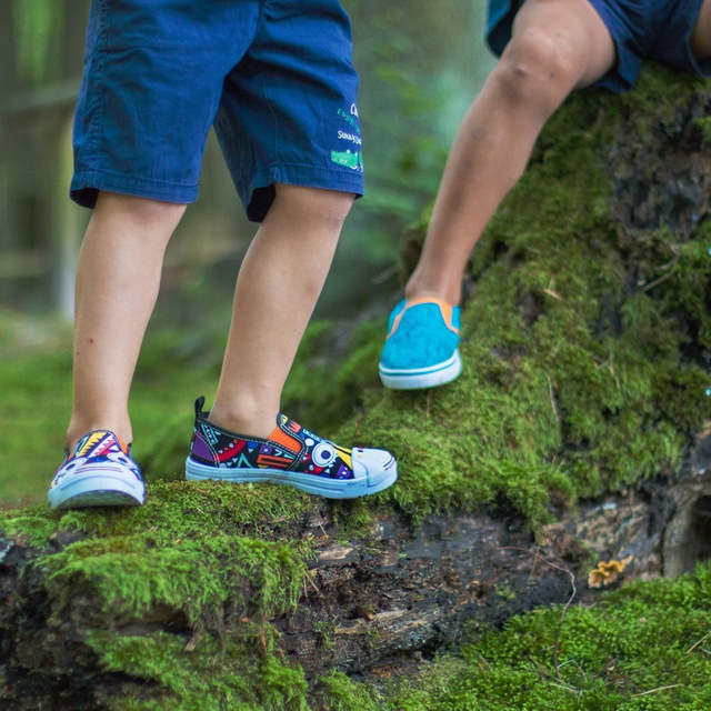 Zapatillas de niños SOXO coloridas con estampados