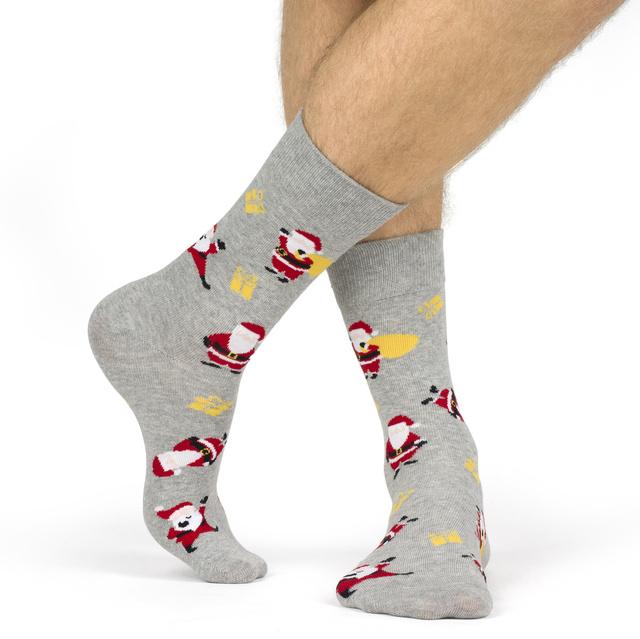 calendario de adviento | regalo de navidad | Mikolajki | para él | Juego de 6 calcetines SOXO GOOD STUFF de color para hombre