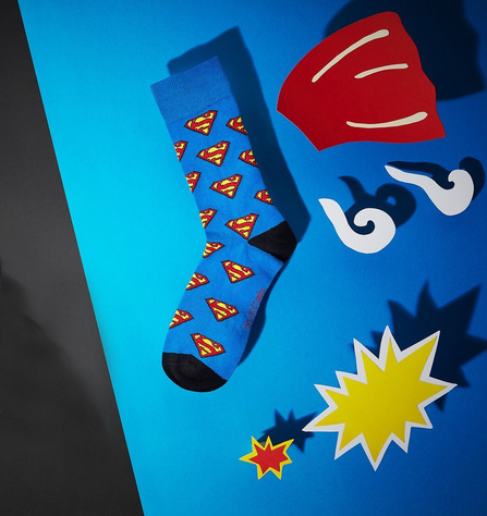 Calcetines de colores DC Comics Superman