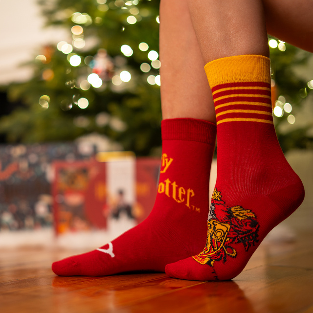 Calendario de Adviento con Calcetines Harry Potter 6-Pack