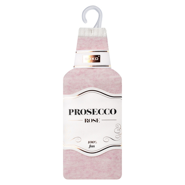 Calcetines de mujer SOXO | Prosecco en banderola | idea para un regalo para una novia | dia de san nicolas