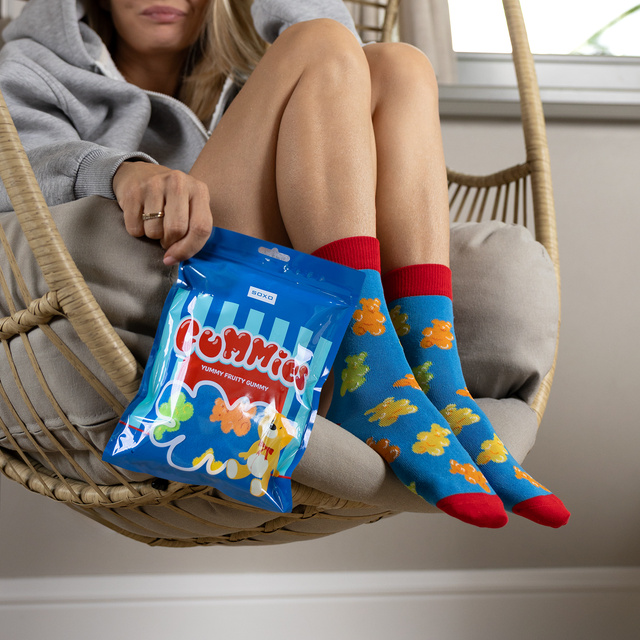 Lote de 2x calcetines de gelatina Soxo para hombre