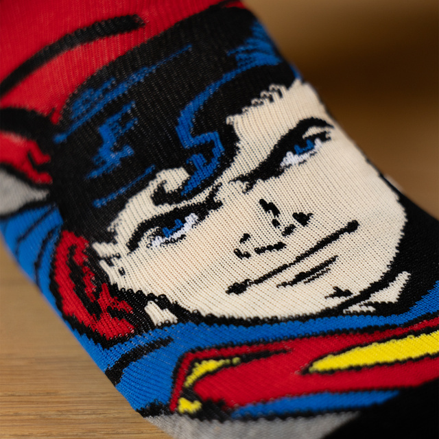 Calcetines DC Comics Batman/Superman para hombre - 3 pares