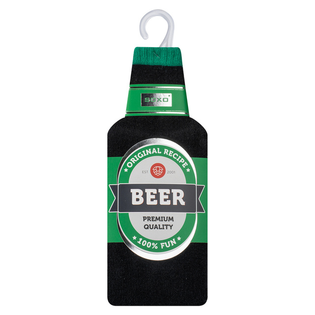 Calcetines hombre SOXO cerveza en banderola | regalo para el | dia de san nicolas