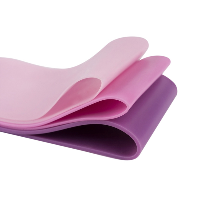 Set de 3 bandas de resistencia Soxo rosa para ejercicio 