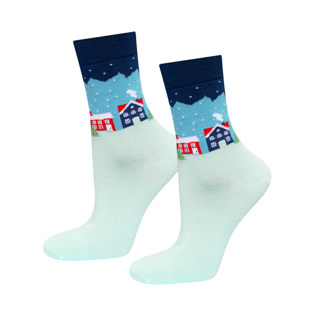 Calcetines navideños para mujer SOXO – 5 pares