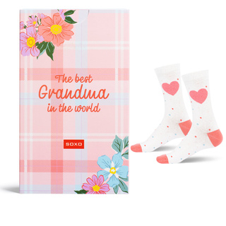 Calcetines de mujer Soxo La mejor abuela del mundo