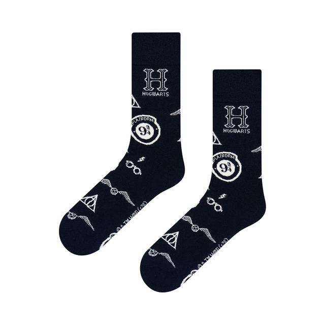 Calcetines de Harry Potter en una caja