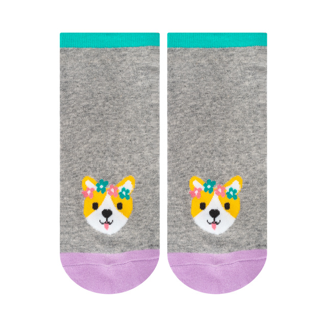 Set de 5 perros de colores para pies de mujer SOXO