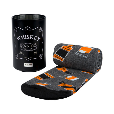 Calcetines de hombre SOXO GOOD STUFF | Whisky en una botella | regalo para el