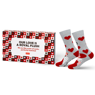 Calcetines coloridos para hombres SOXO Rey y Reina