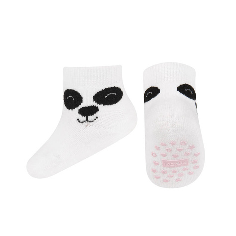 SOXO calcetines para bebés con panda-cara con ABS