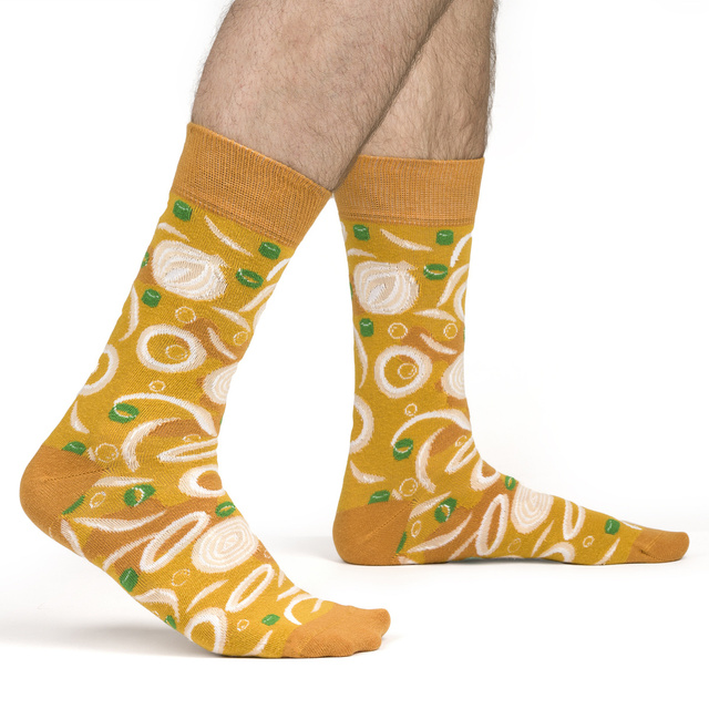 Calcetines Mujer | Sopa de cebolla SOXO GOOD STUFF para hombres en una lata de regalo para ella | para el unisexo
