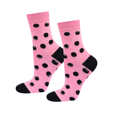 Calcetines Soxo Bubble Tea rosa para hombre - 2 Pares