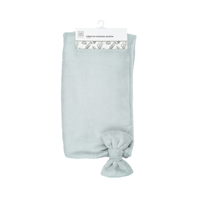 MOMO WAY turbante de baño gris | toalla