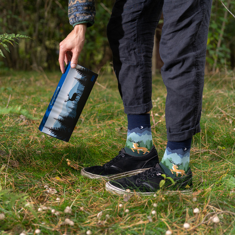 Calcetines para hombre y mujer Soxo con motivo de ciervos - 3 pares