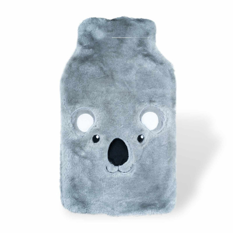 Botella de agua caliente gris SOXO calentador koala