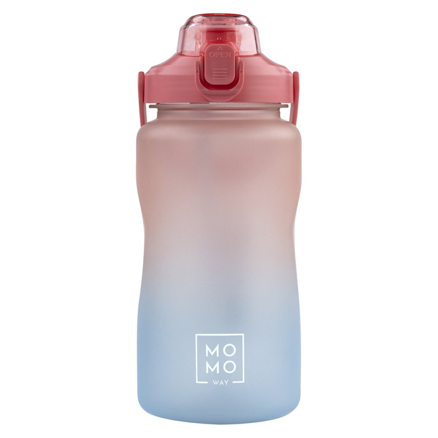Botella de agua 1,5L rosa y azul | BPA free