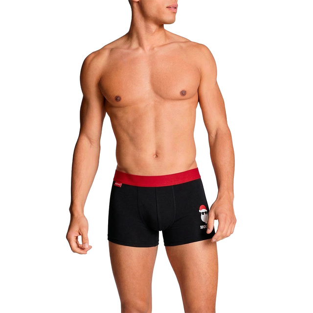 Set de regalo para hombre Soxo | 2 calcetines navideños | 2 calzoncillos bóxer navideños | regalo para Papá Noel | para el | conjunto divertido