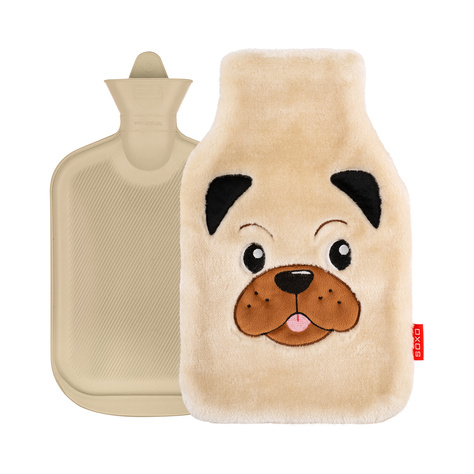 Bolsa de agua caliente para perros SOXO pug 1,8 L