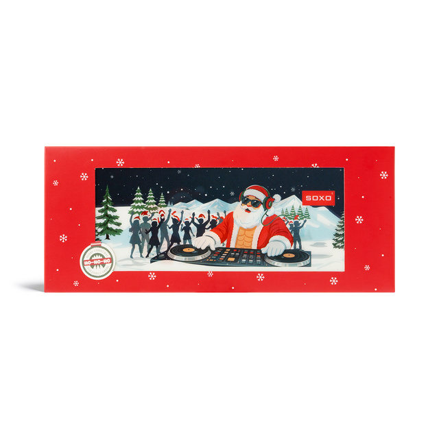 Calcetines Papá Noel Travieso DJ pack de 3 pares