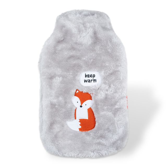 Botella de agua caliente gris SOXO calentador keep warm