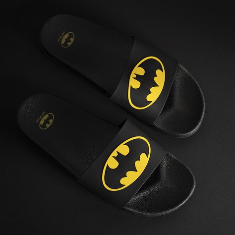 Chanclas de playa para mujer y hombre.SOXO Batman | Perfecto para unas vacaciones en la playa y una piscina | Goma