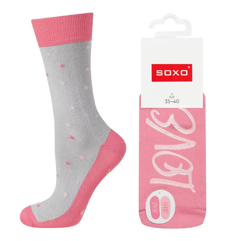 Instrucciones de vida de SOXO socks - love hate