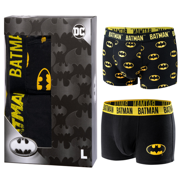 Conjunto de 2 bóxers de Batman para hombre, una idea perfecta para un regalo de Navidad.
