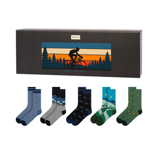 Calcetines de colores para hombre SOXO cycling - 5 pares