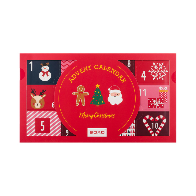 calendario de adviento | idea de regalo para ella | dia de san nicolas | Juego de 6 calcetines de mujer SOXO