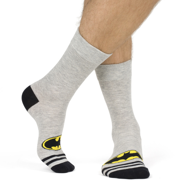 Juego de 3 calcetines para hombre | batman dc tebeos | para un regalo | colores