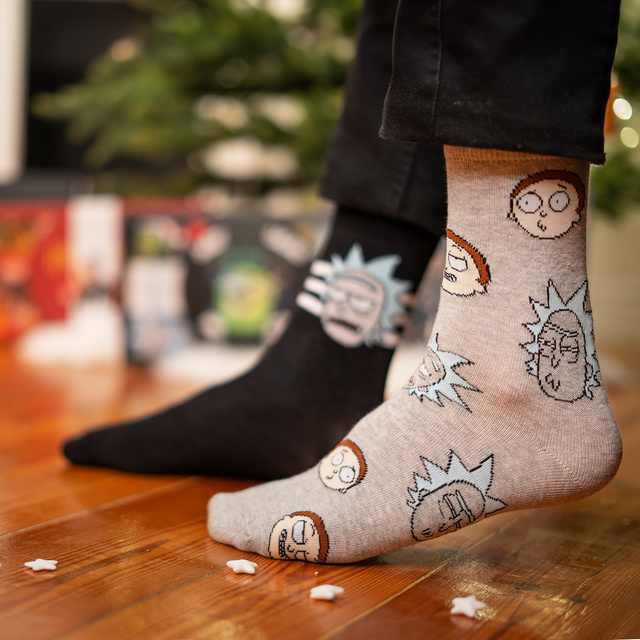 Calendario de Adviento Rick and Morty Lote de 6 calcetines de hombre SOXO