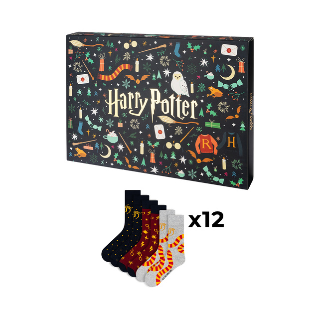 Calendario de Adviento con CalcetinesHarry Potter  12-Pack