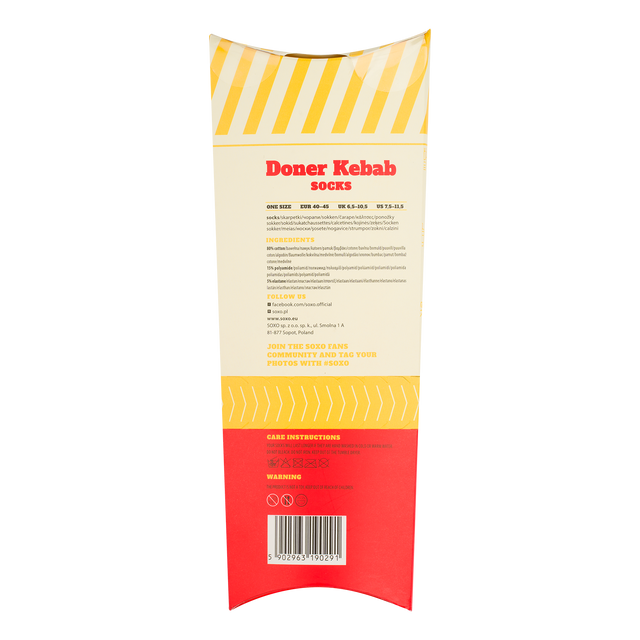 Calcetines envolventes de hombre SOXO en pack -2 pares