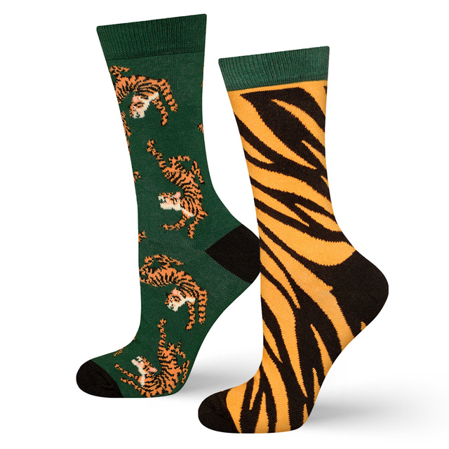 Calcetines de mujer SOXO GOOD STUFF - tigres
