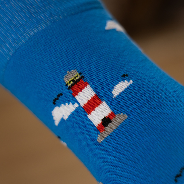 Calcetines coloridos SOXO GOOD STUFF faro hombre