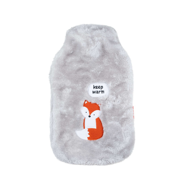 Botella de agua caliente gris SOXO calentador keep warm