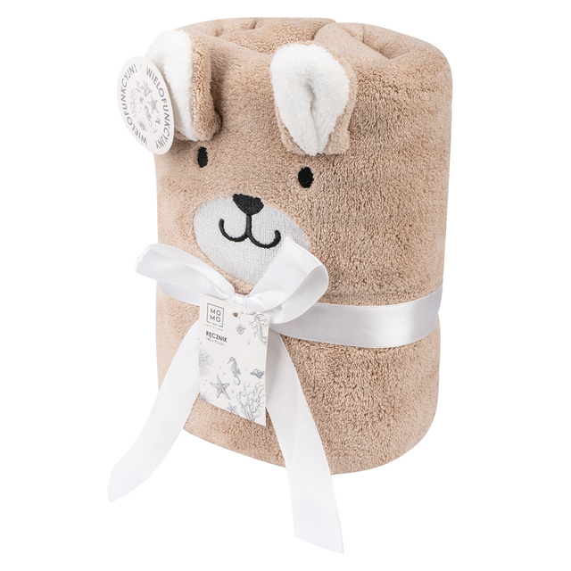 MOMO WAY toalla de baño 140x70 cm osito de peluche