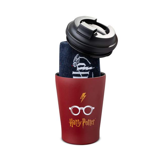 Set de Regalo Calcetines Harry Potter + Taza Térmica
