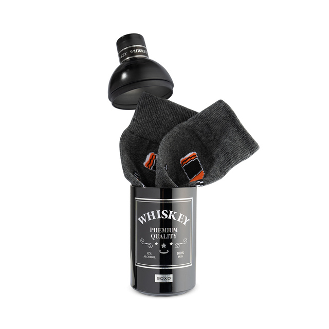 Calcetines de hombre SOXO GOOD STUFF | Whisky en una botella | regalo para el