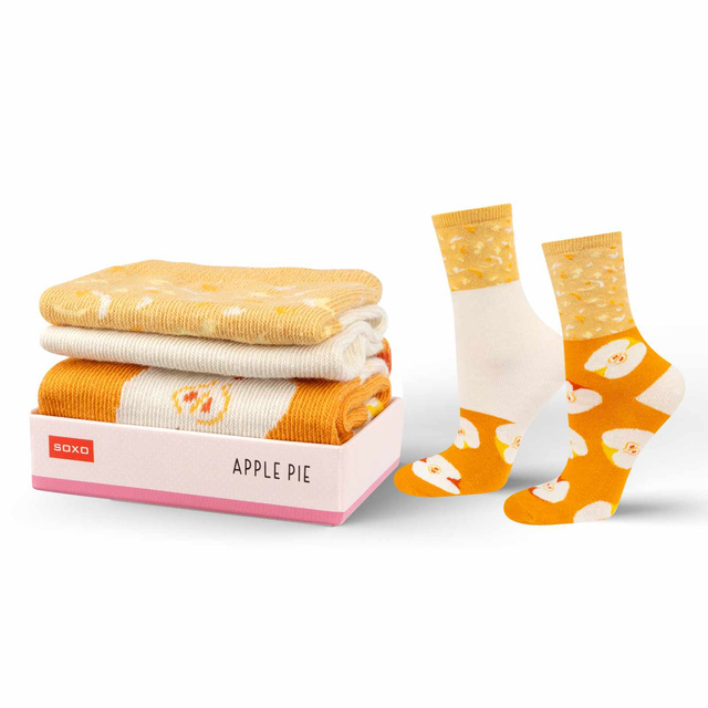 Calcetines de mujer SOXO en pack Apple Pie