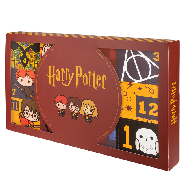 Calendario de Adviento con Calcetines Harry Potter 6-Pack