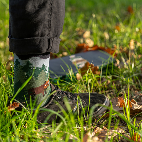 Calcetines de caza SOXO de colores para hombre - 3 pares