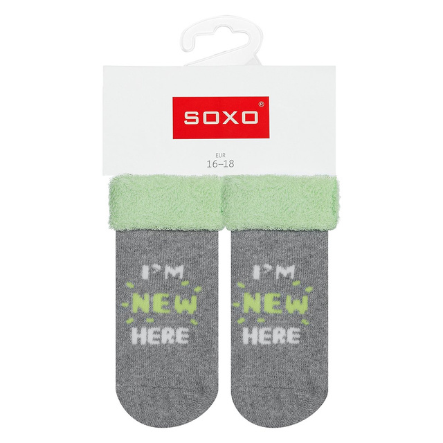 Calcetines SOXO "I'm new here"